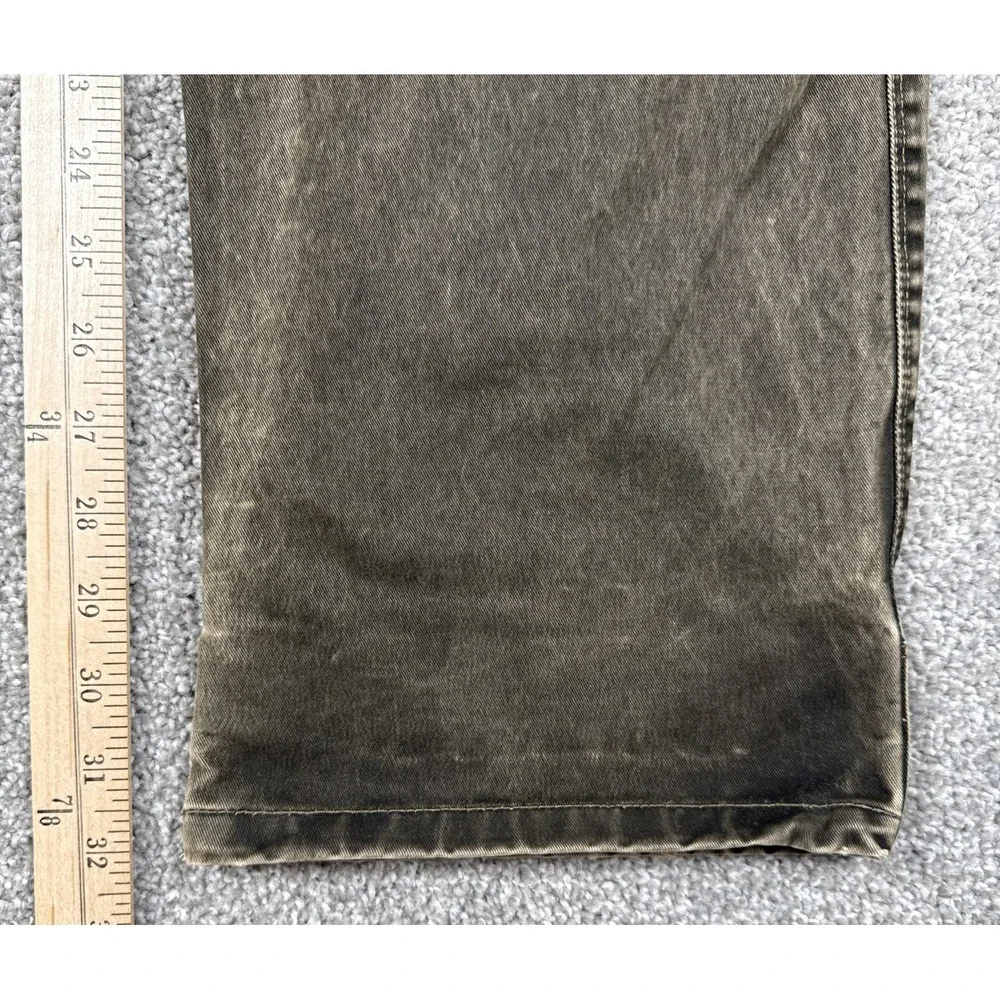 KUHL RYDR Vintage Patina Dye Pants Men's 38x32 Brown Outdoor Hiking Canvas